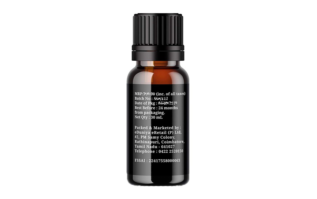 Farmown Natural Bourbon Vaniila Extract    Plastic Bottle  30 millilitre